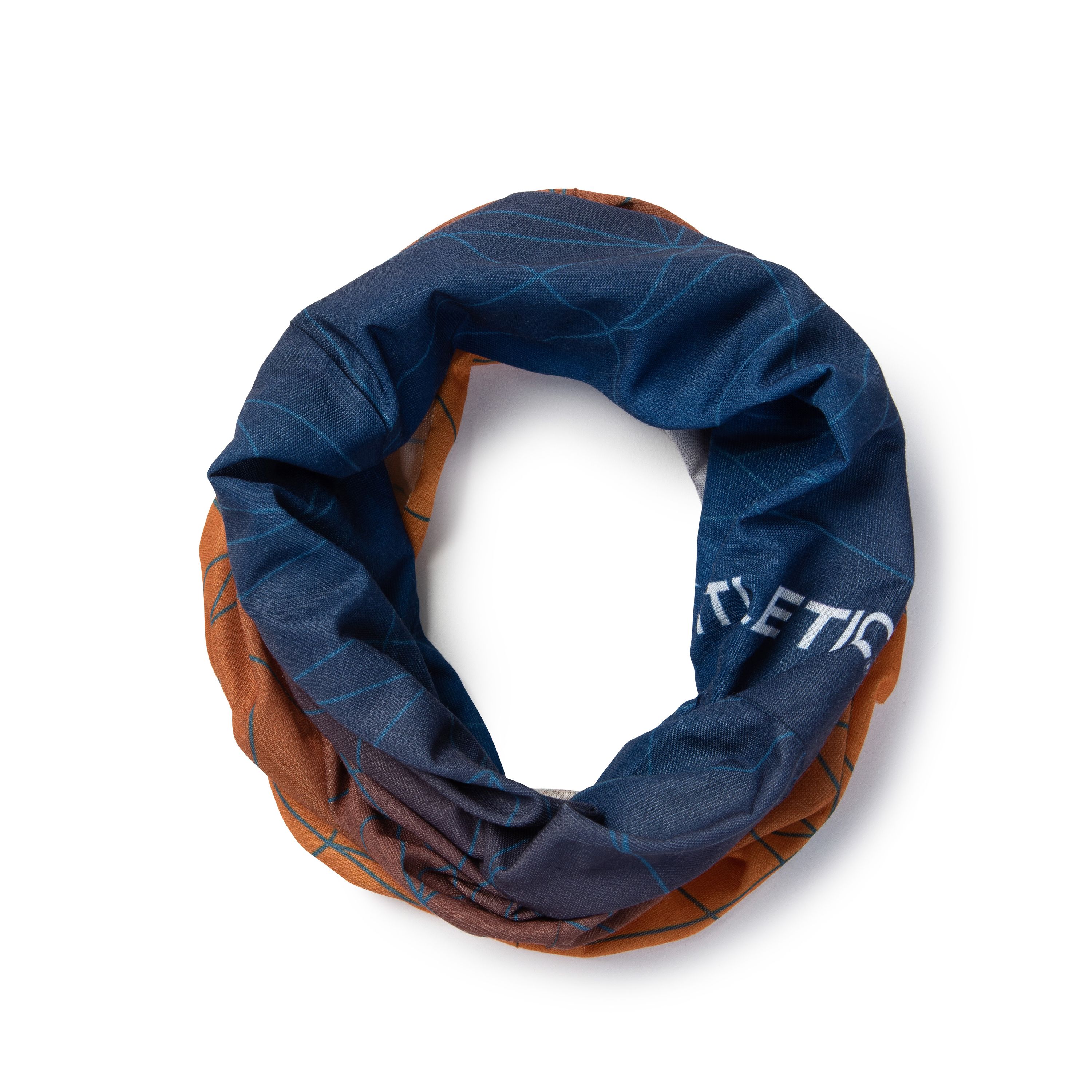 FITLETIC Multi Scarf orange-blau